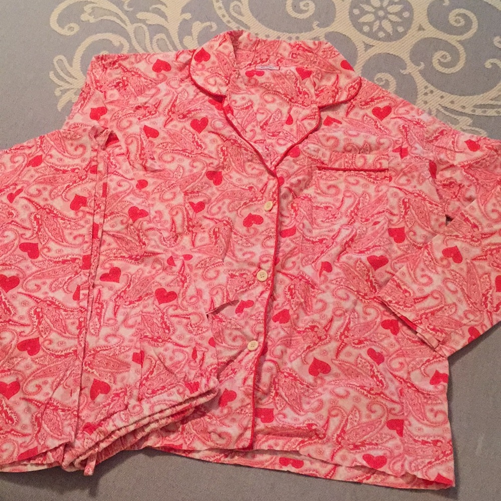PJ Salvage lightweight cotton ❤️ set NOT FLANNEL